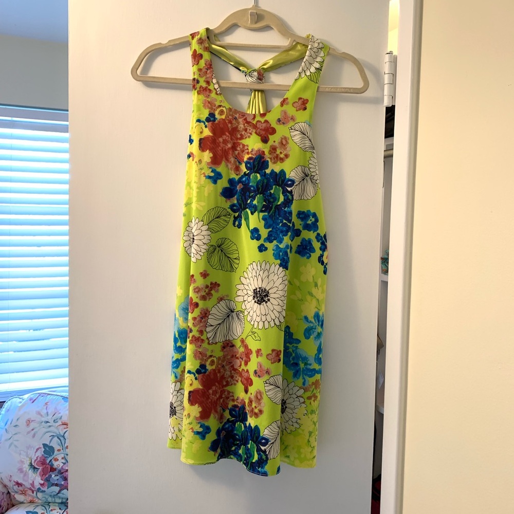 Floral mini dress
